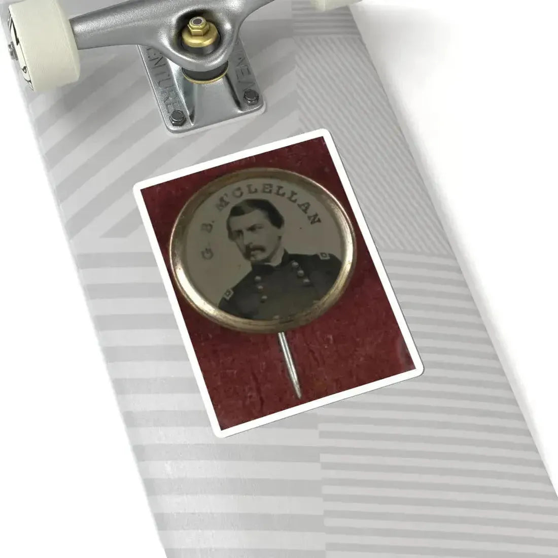 Gen. George Mcclellan Campaign Button for 1864 Presidential Election (U.S. Civil War) STICKER Vinyl Kiss-Cut Decal - The Sticker Space