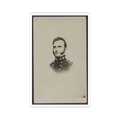 Gen. Stonewall Jackson (U.S. Civil War) STICKER Vinyl Kiss-Cut Decal 2 Inch White - The Sticker Space