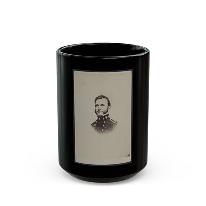 Gen. Stonewall Jackson (U.S. Civil War) Black Coffee Mug-15oz-The Sticker Space