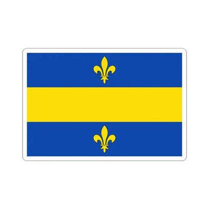 Genappe Belgium (Belgium) STICKER Vinyl Kiss-Cut Decal 3 Inch White - The Sticker Space