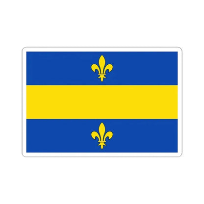 Genappe Belgium (Belgium) STICKER Vinyl Kiss-Cut Decal 4 Inch White - The Sticker Space