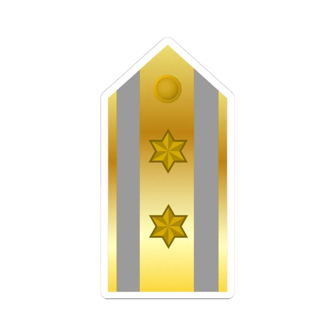 GenBrigEB (Bolivia) (Military Rank) STICKER Vinyl Kiss-Cut Decal 3 Inch White - The Sticker Space