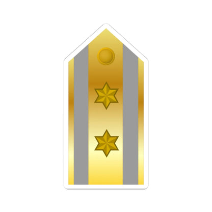 GenBrigEB (Bolivia) (Military Rank) STICKER Vinyl Kiss-Cut Decal 4 Inch White - The Sticker Space