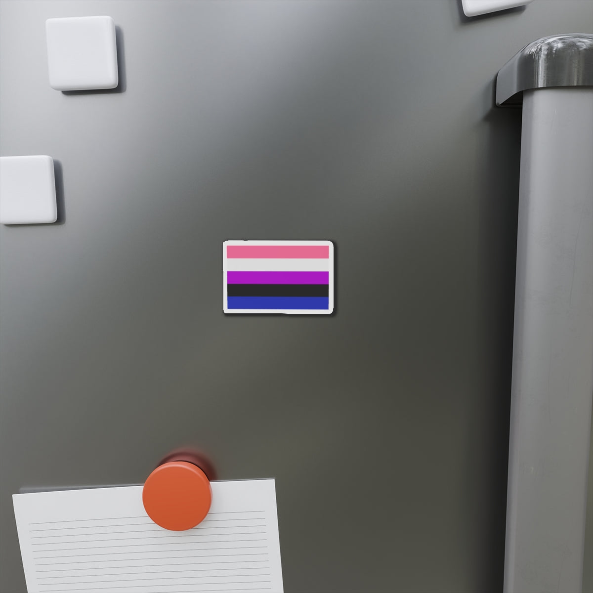 Genderfluidity Pride Flag - Die-Cut Magnet-The Sticker Space