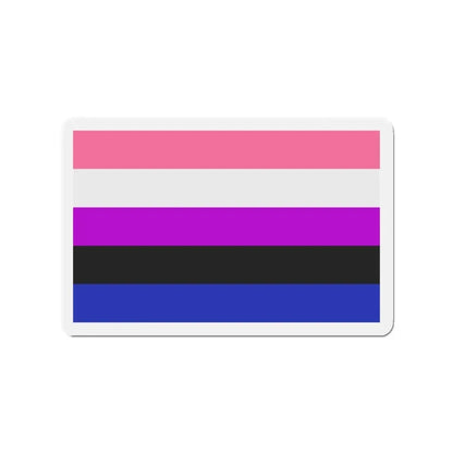 Genderfluidity Pride Flag - Refrigerator Magnet 2 Inch - The Sticker Space