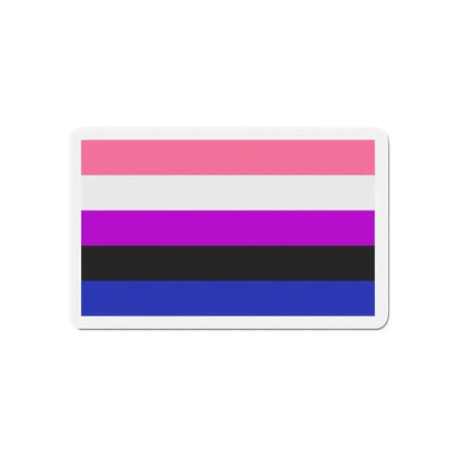 Genderfluidity Pride Flag - Refrigerator Magnet - The Sticker Space