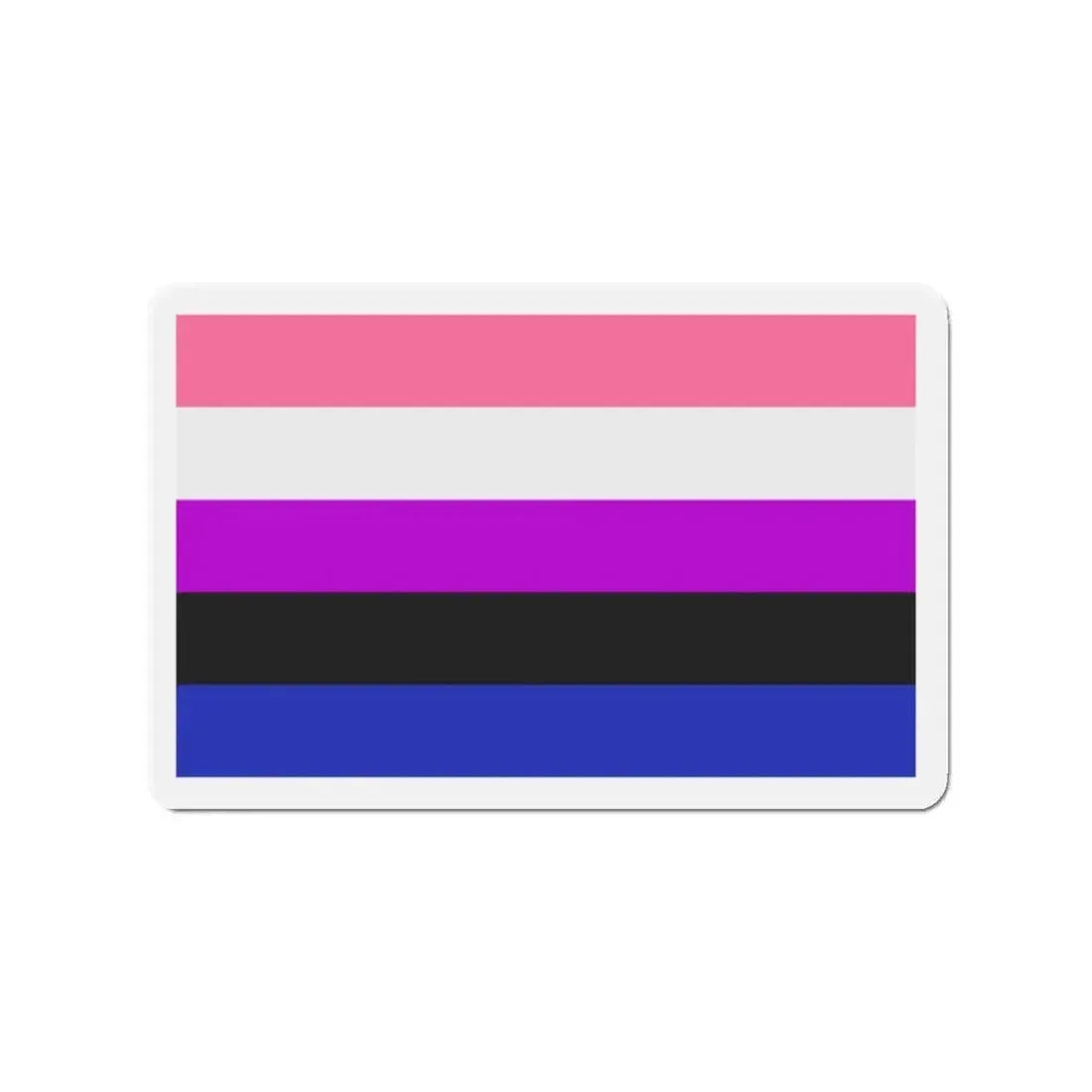 Genderfluidity Pride Flag - Refrigerator Magnet - The Sticker Space