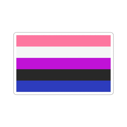 Genderfluidity Pride Flag STICKER Vinyl Die-Cut Decal-3 Inch-The Sticker Space