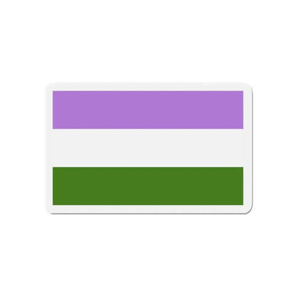Genderqueer Pride Flag - Refrigerator Magnet - The Sticker Space