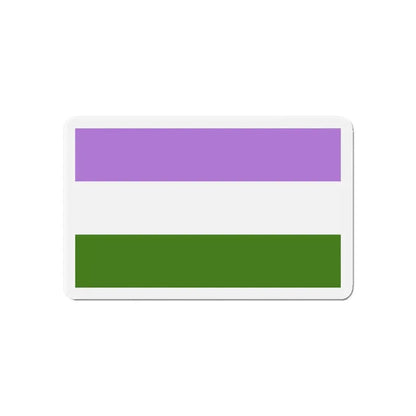 Genderqueer Pride Flag - Refrigerator Magnet - The Sticker Space