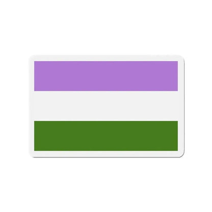 Genderqueer Pride Flag - Refrigerator Magnet - The Sticker Space