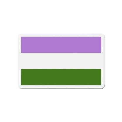 Genderqueer Pride Flag - Refrigerator Magnet - The Sticker Space