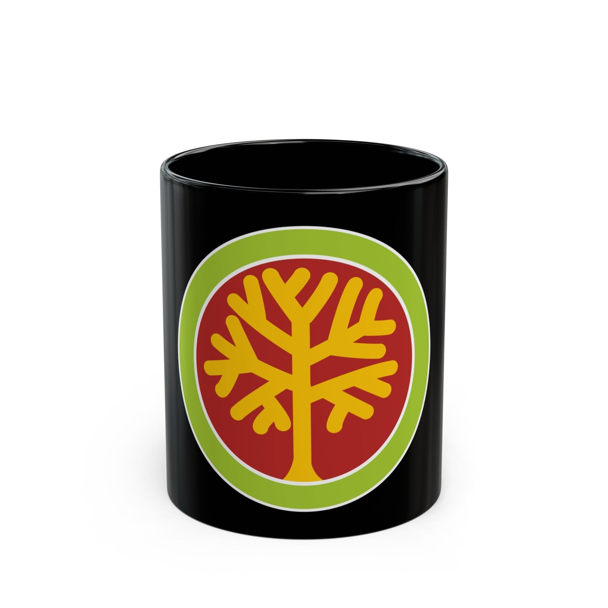 Genealogy (Boy Scout Merit Badge) Black Coffee Mug-11oz-The Sticker Space