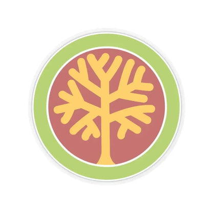 Genealogy (Boy Scout Merit Badge) STICKER Vinyl Kiss-Cut Decal 3 Inch Transparent - The Sticker Space