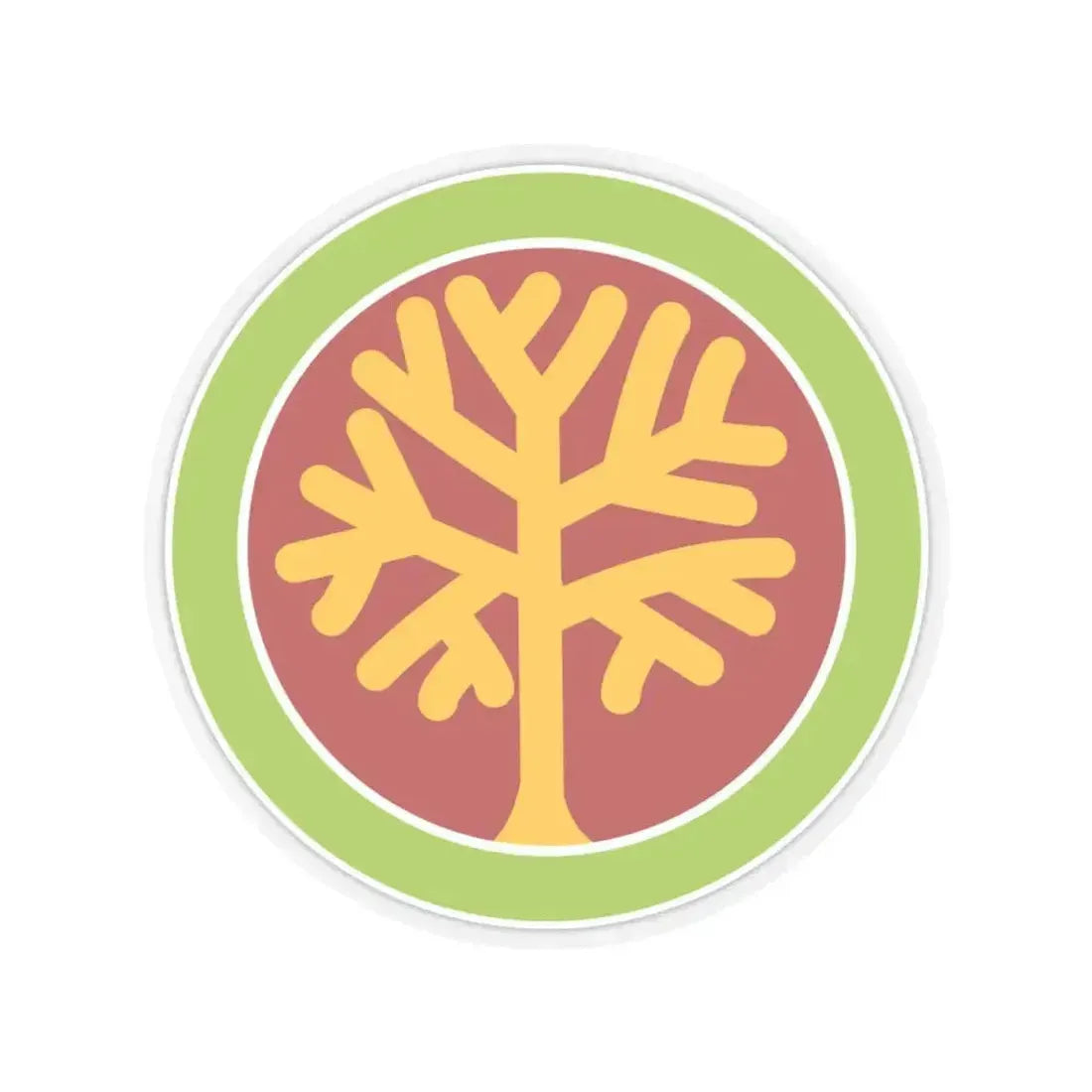 Genealogy (Boy Scout Merit Badge) STICKER Vinyl Kiss-Cut Decal 4 Inch Transparent - The Sticker Space