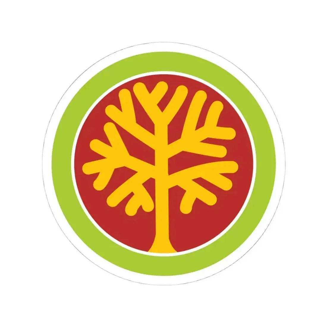 Genealogy (Boy Scout Merit Badge) STICKER Vinyl Kiss-Cut Decal 4 Inch White - The Sticker Space