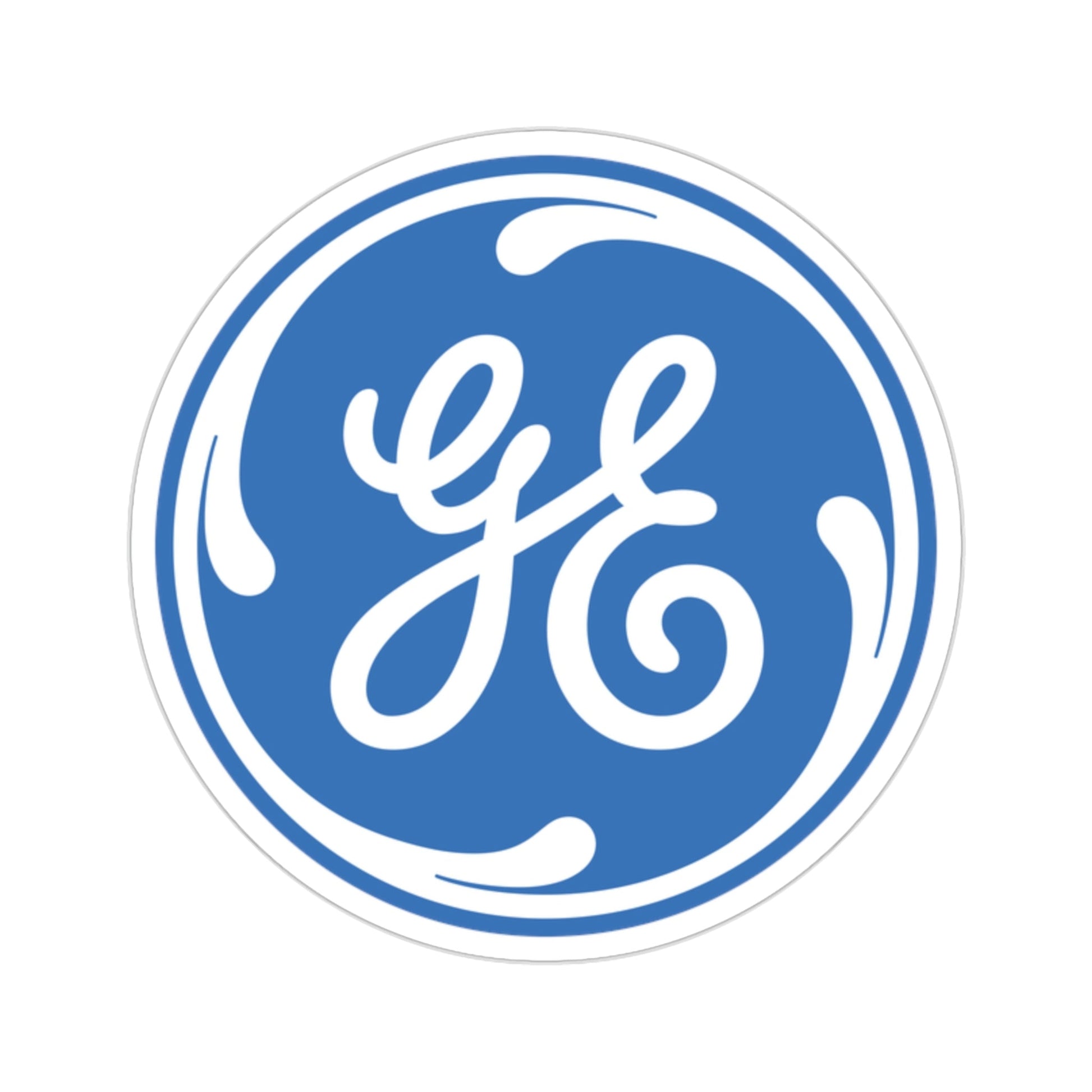 General Electric GE STICKER Vinyl Die-Cut Decal-2 Inch-The Sticker Space