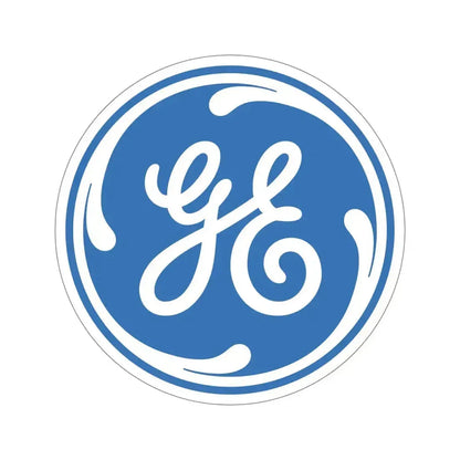 General Electric GE STICKER Vinyl Die-Cut Decal 5 Inch - The Sticker Space