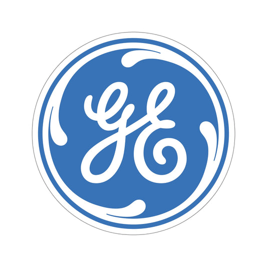 General Electric GE STICKER Vinyl Die-Cut Decal-6 Inch-The Sticker Space