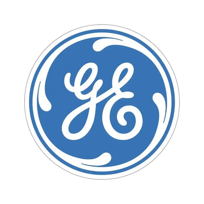 General Electric GE STICKER Vinyl Die-Cut Decal 6 Inch - The Sticker Space
