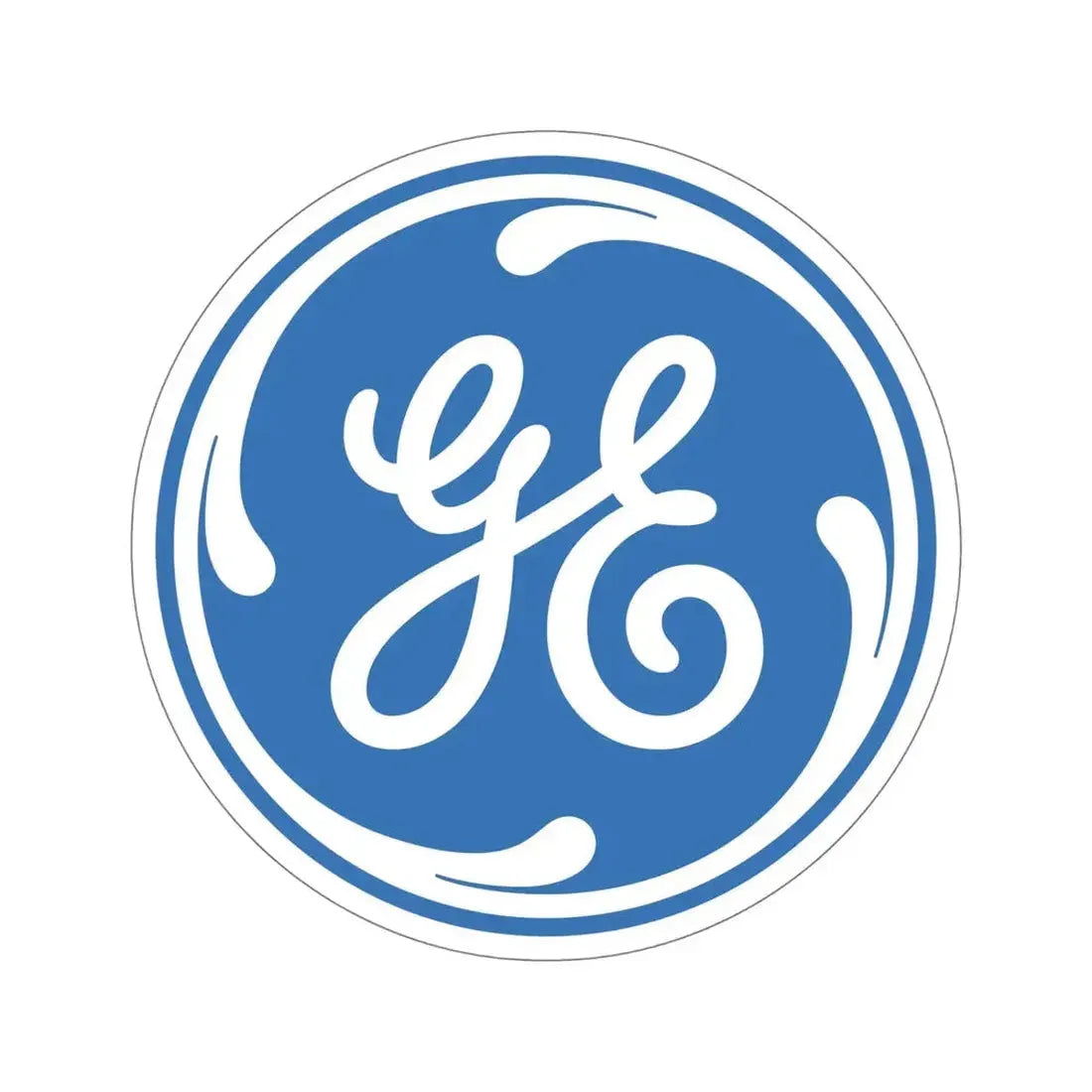 General Electric GE STICKER Vinyl Die-Cut Decal - The Sticker Space