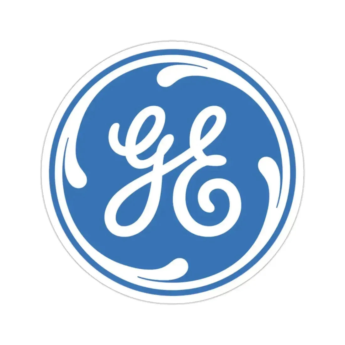 General Electric GE STICKER Vinyl Die-Cut Decal - The Sticker Space