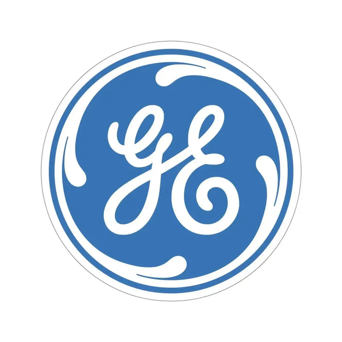 General Electric GE STICKER Vinyl Die-Cut Decal - The Sticker Space