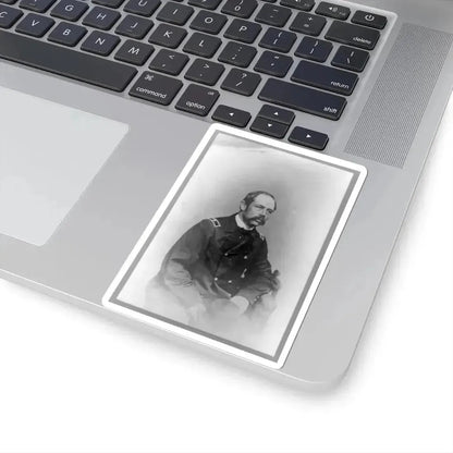 General George Henry Sharpe, Three-Quarter Length Portrait, Seated, Facing Right (U.S. Civil War) STICKER Vinyl Kiss-Cut Decal - The Sticker Space