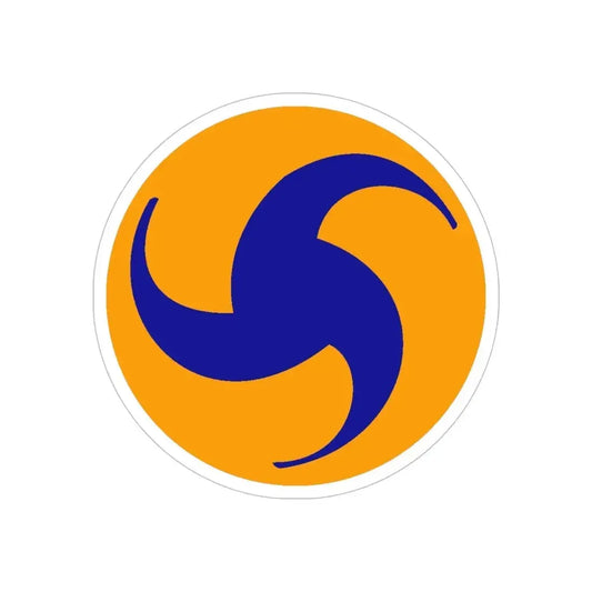 General Headquarters Air Force (U.S. Air Force) REVERSE PRINT Transparent Die-Cut STICKER 6 Inch Die-Cut Transparent - The Sticker Space