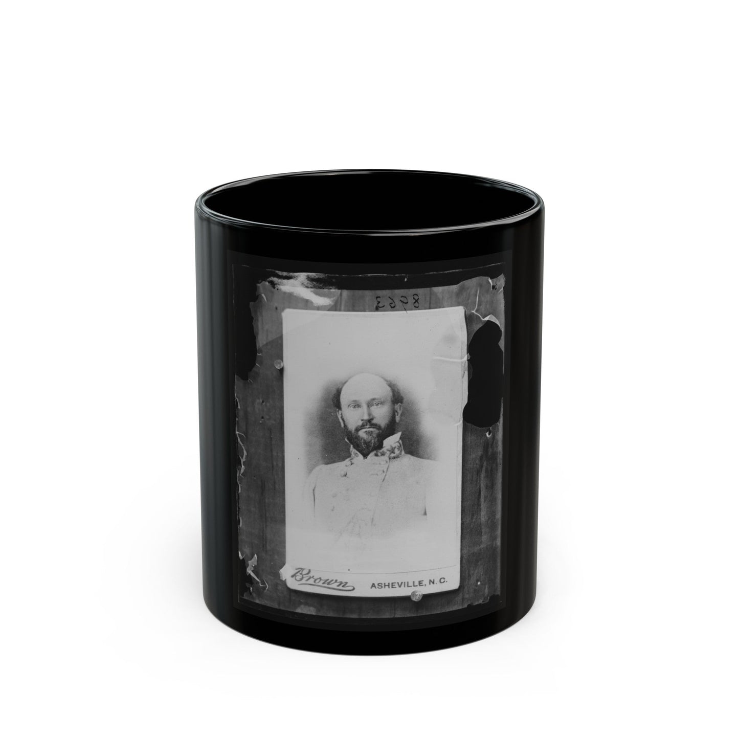 General James Green Martin (U.S. Civil War) Black Coffee Mug-11oz-The Sticker Space