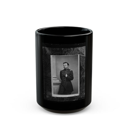 General Lewis Merrill (U.S. Civil War) Black Coffee Mug-15oz-The Sticker Space