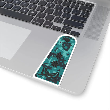 General leytenant AzDSX 2021 səhra (Azerbaijan) (Military Rank) STICKER Vinyl Kiss-Cut Decal - The Sticker Space