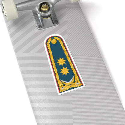 General leytenant AzDSX rəisi (Azerbaijan) (Military Rank) STICKER Vinyl Kiss-Cut Decal - The Sticker Space