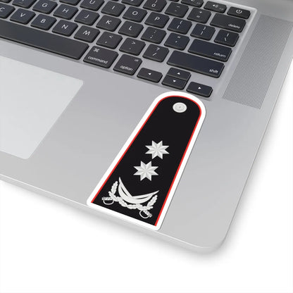 General leytenant AzDTX (Azerbaijan) (Military Rank) STICKER Vinyl Kiss-Cut Decal - The Sticker Space