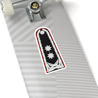 General leytenant AzDTX rəisi (Azerbaijan) (Military Rank) STICKER Vinyl Kiss-Cut Decal - The Sticker Space
