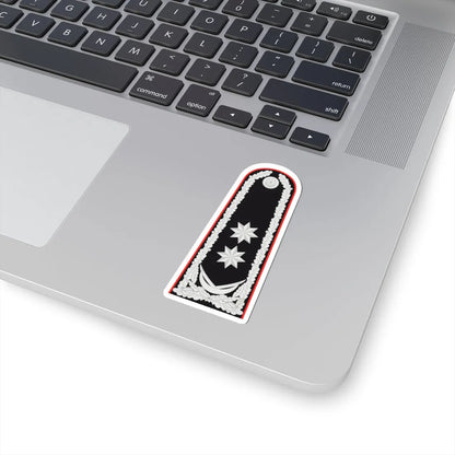 General leytenant AzDTX rəisi (Azerbaijan) (Military Rank) STICKER Vinyl Kiss-Cut Decal - The Sticker Space