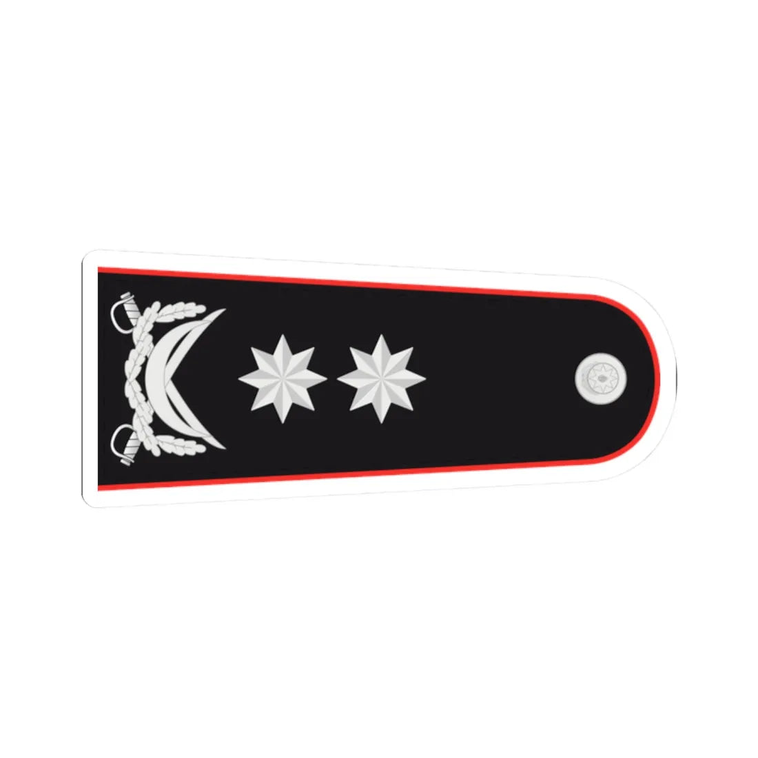 General leytenant DTX (Azerbaijan) (Military Rank) STICKER Vinyl Kiss-Cut Decal 2 Inch White - The Sticker Space