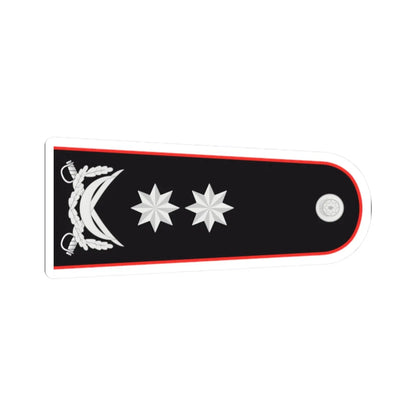 General leytenant DTX (Azerbaijan) (Military Rank) STICKER Vinyl Kiss-Cut Decal 2 Inch White - The Sticker Space