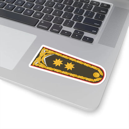 General leytenant hərbi rəhbər (Azerbaijan) (Military Rank) STICKER Vinyl Kiss-Cut Decal - The Sticker Space