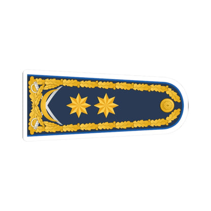 General leytenant XKX rəisi (Azerbaijan) (Military Rank) STICKER Vinyl Kiss-Cut Decal 2 Inch White - The Sticker Space
