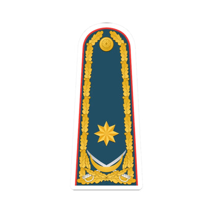 General mayor AzDSX rəisi (Azerbaijan) (Military Rank) STICKER Vinyl Kiss-Cut Decal 2 Inch White - The Sticker Space