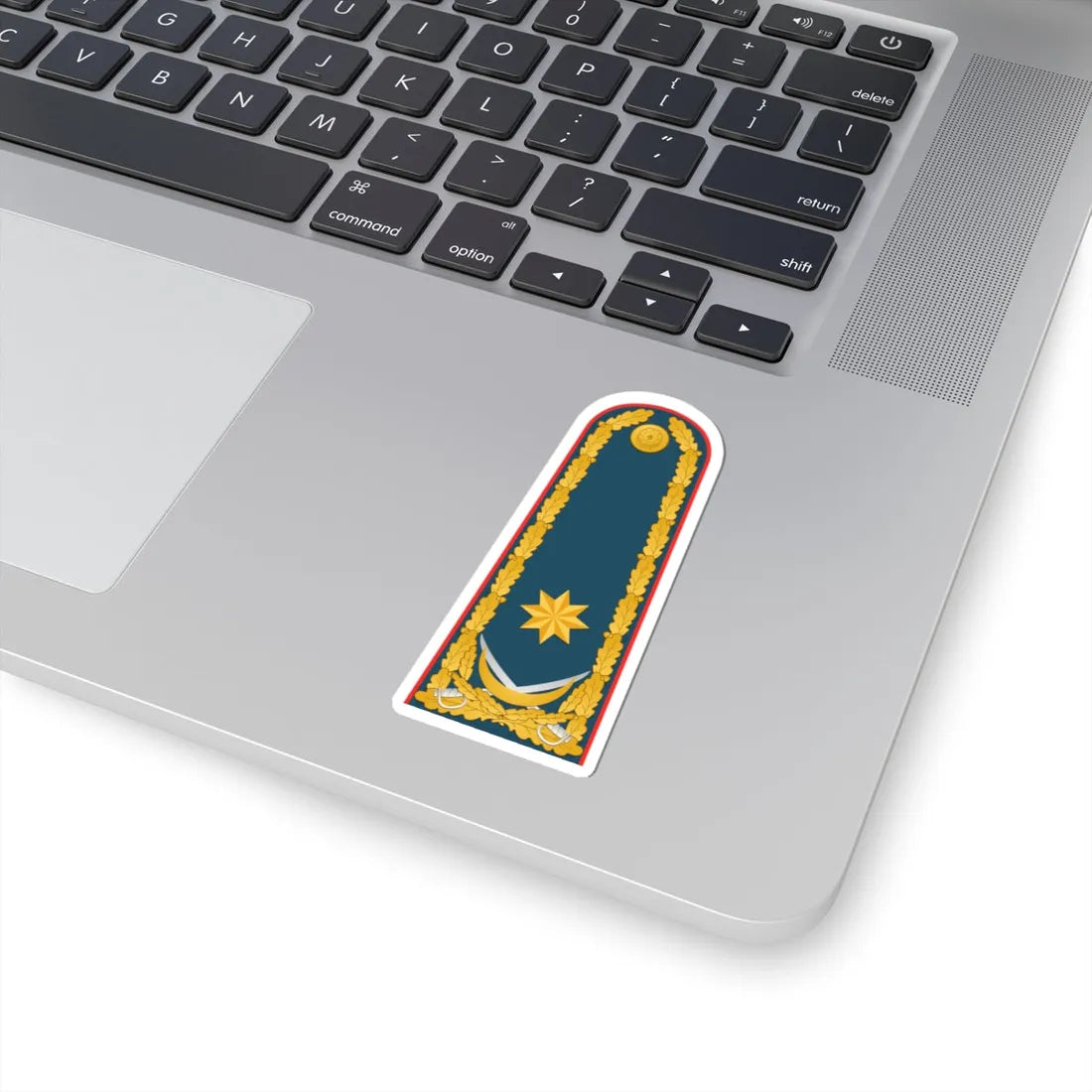 General mayor AzDSX rəisi (Azerbaijan) (Military Rank) STICKER Vinyl Kiss-Cut Decal - The Sticker Space