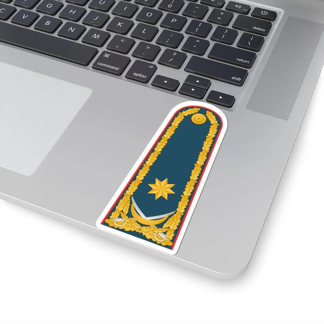 General mayor AzDSX rəisi (Azerbaijan) (Military Rank) STICKER Vinyl Kiss-Cut Decal - The Sticker Space