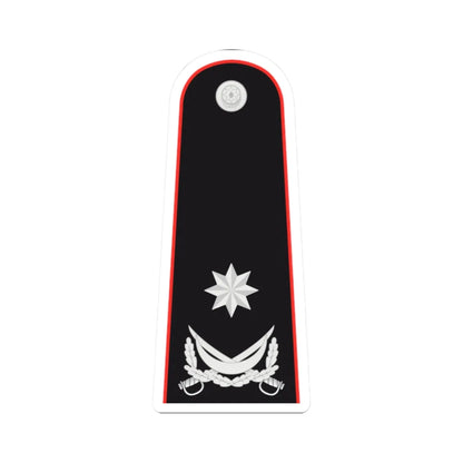 General mayor AzDTX (Azerbaijan) (Military Rank) STICKER Vinyl Kiss-Cut Decal 2 Inch White - The Sticker Space