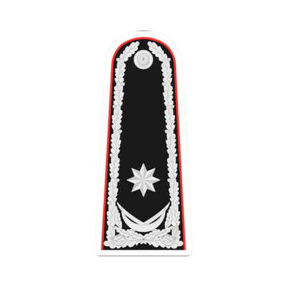 General mayor AzDTX rəisi (Azerbaijan) (Military Rank) STICKER Vinyl Kiss-Cut Decal 2 Inch White - The Sticker Space