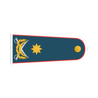 General mayor DSX (Azerbaijan) (Military Rank) STICKER Vinyl Kiss-Cut Decal 2 Inch White - The Sticker Space
