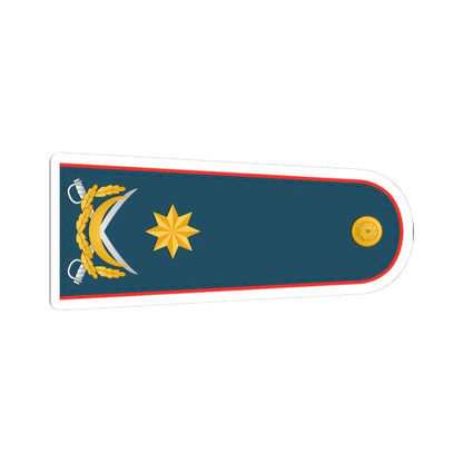 General mayor DSX (Azerbaijan) (Military Rank) STICKER Vinyl Kiss-Cut Decal 3 Inch White - The Sticker Space