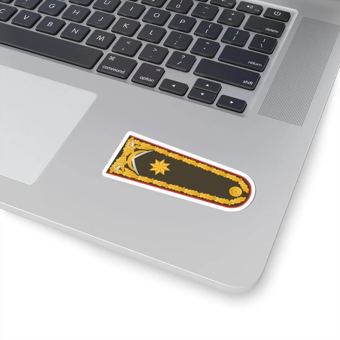 General mayor hərbi rəhbər (Azerbaijan) (Military Rank) STICKER Vinyl Kiss-Cut Decal - The Sticker Space