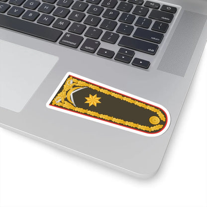 General mayor hərbi rəhbər (Azerbaijan) (Military Rank) STICKER Vinyl Kiss-Cut Decal - The Sticker Space