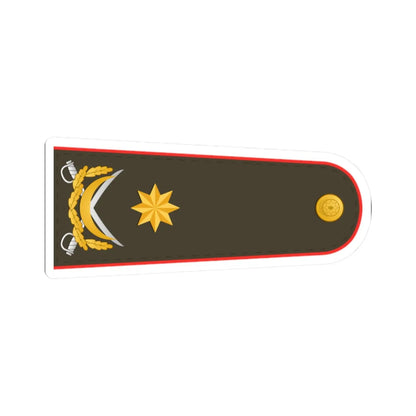 General mayor SQ (Azerbaijan) (Military Rank) STICKER Vinyl Kiss-Cut Decal 2 Inch White - The Sticker Space